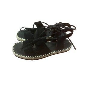 Vince Tibor Women's Espadrille Tie Slingback Sandals Size 8